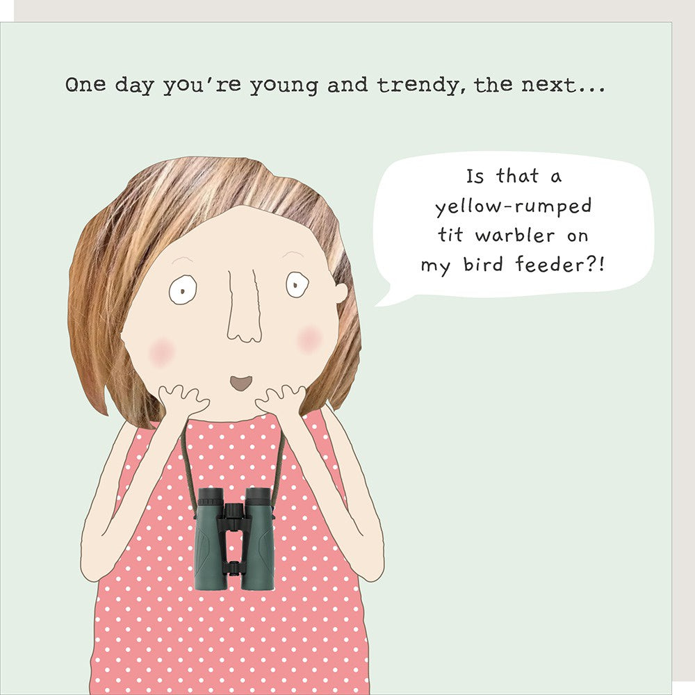 Bird feeder card