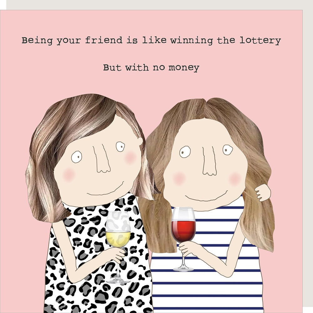 Friend lottery card