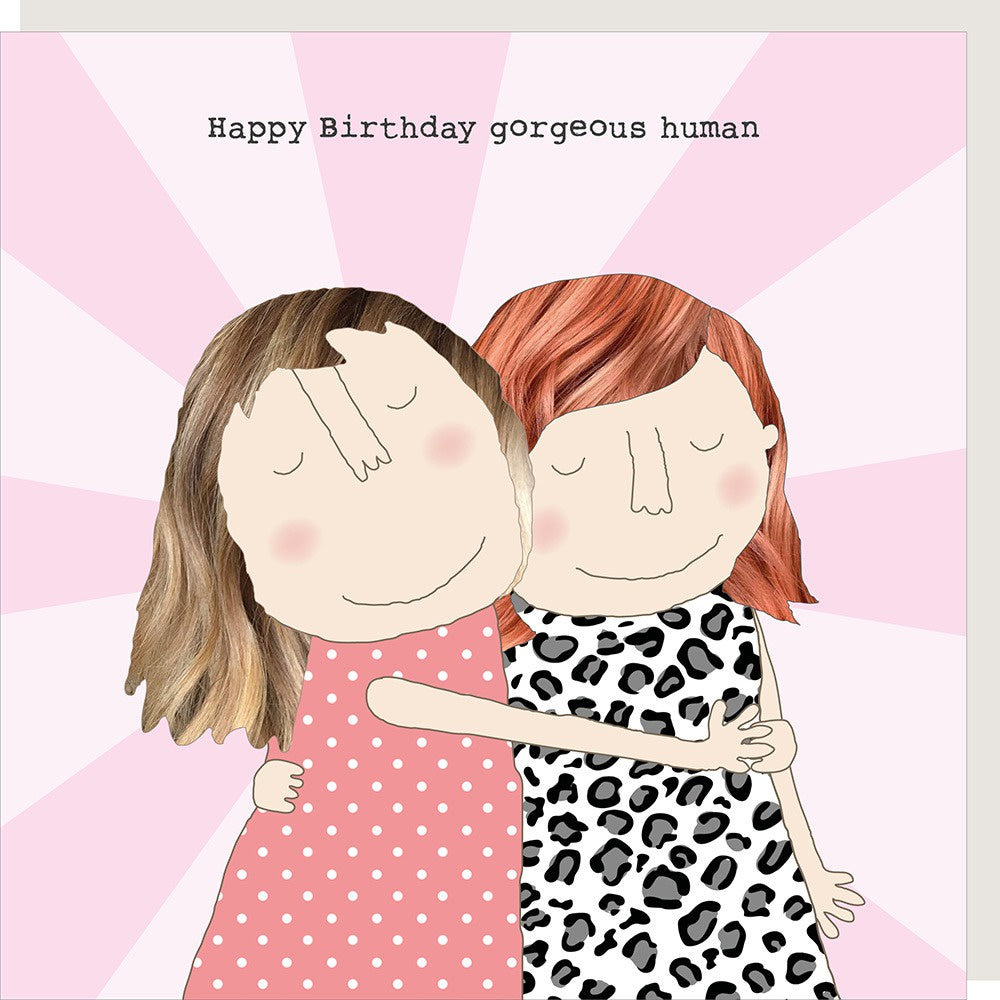 Gorgeous human card