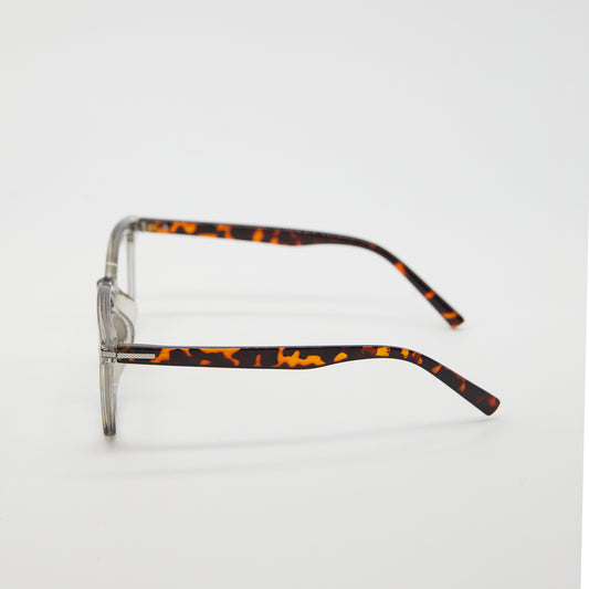 Lili reading glasses grey & tort (165)