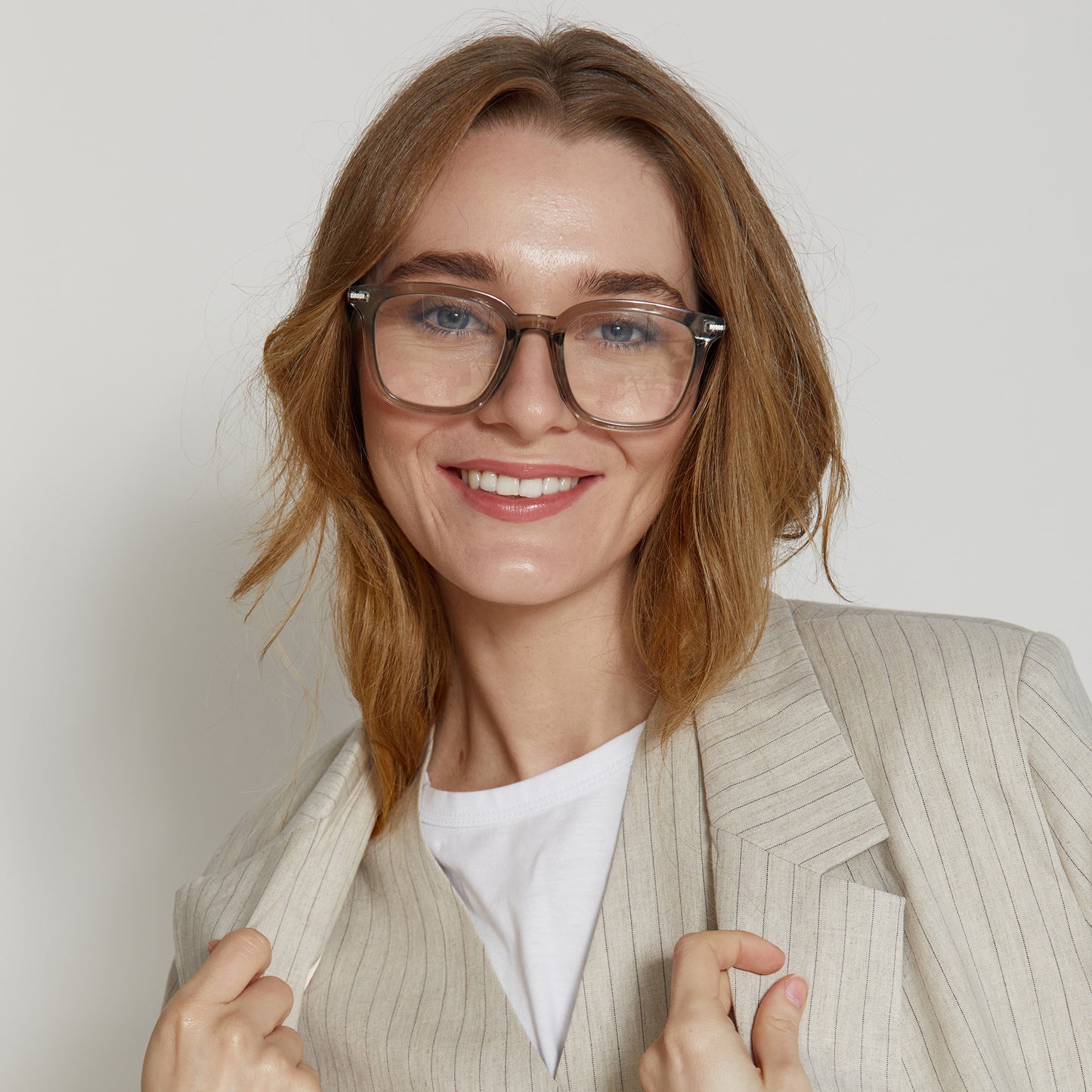 Lili reading glasses grey & tort