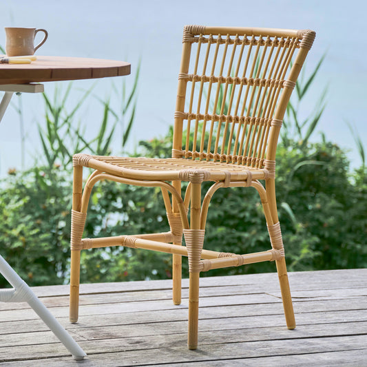 Sika Design outdoor dining chair natural