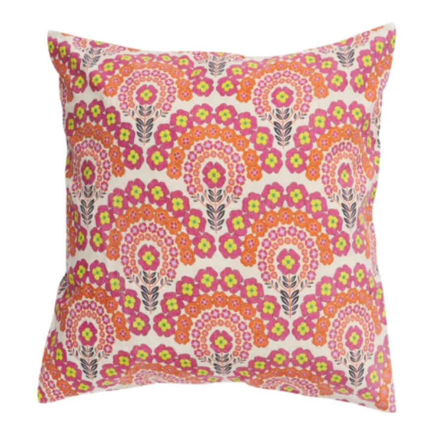 SOW Gigi floral linen cushion cover 50cm