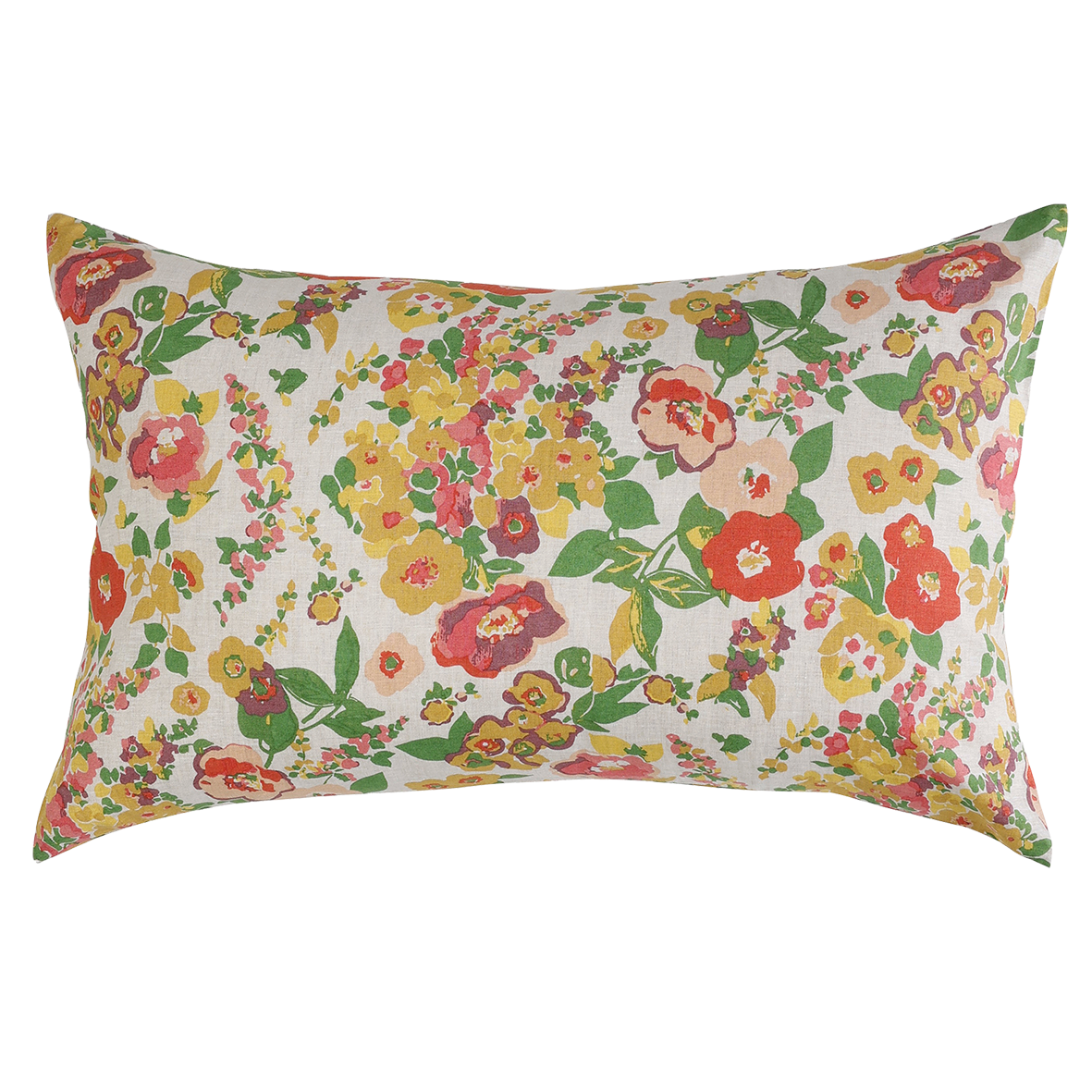 SOW Marianne floral linen pillowcase set