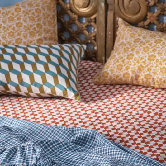 SOW Matteo linen fitted sheet