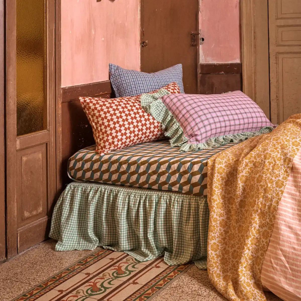 SOW Raffael linen fitted sheet