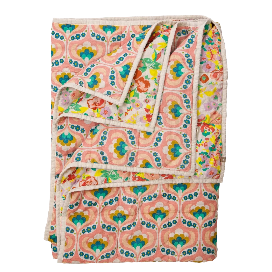 SOW Paloma & Rosetta double sided quilt 160x240cm