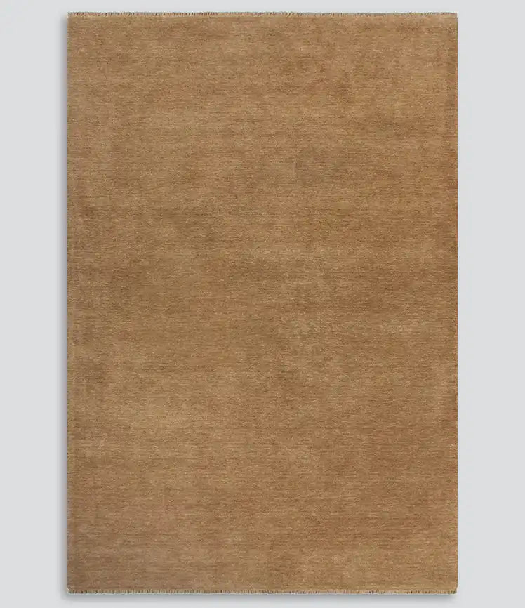 Sandringham wool rug fenugreek