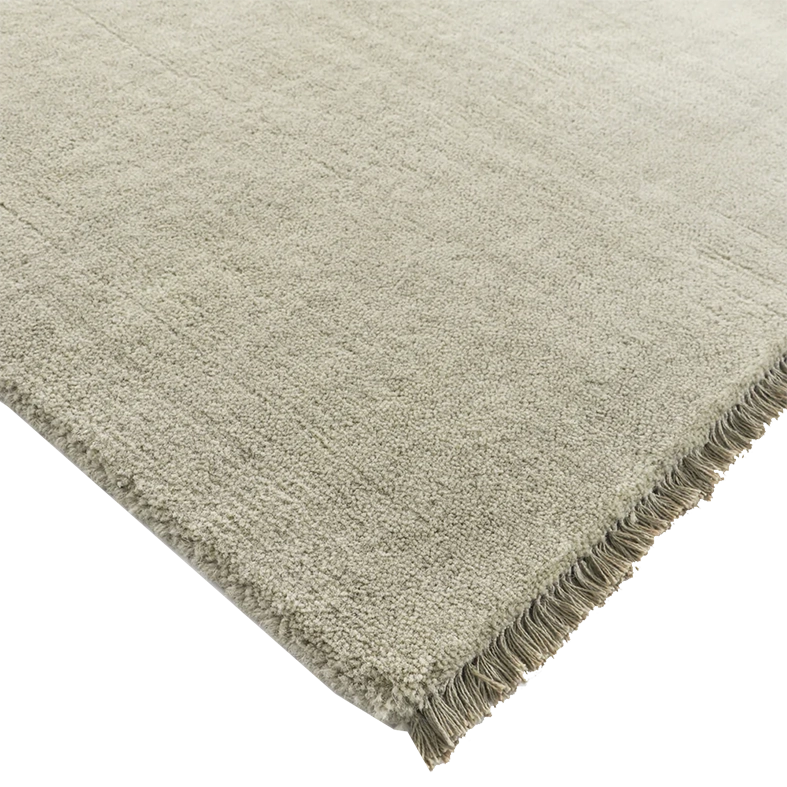 Sandringham wool rug fog