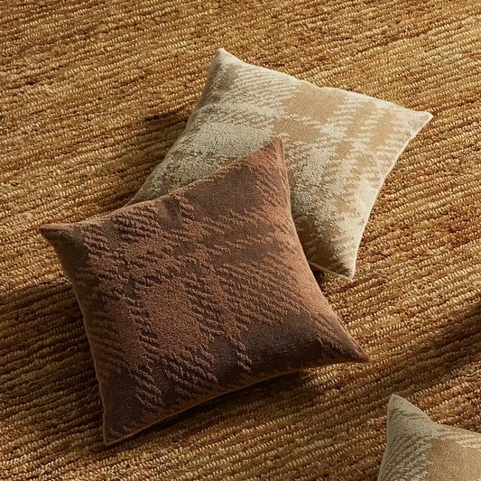 Sienne cushion cover 50cm earth