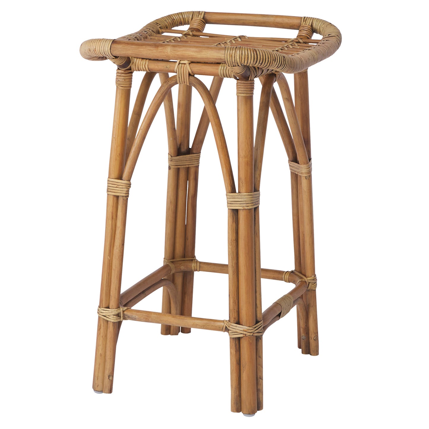 Sika salsa rattan counter stool 65cm antique