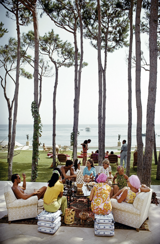 Slim Aarons Marbella House Party portrait