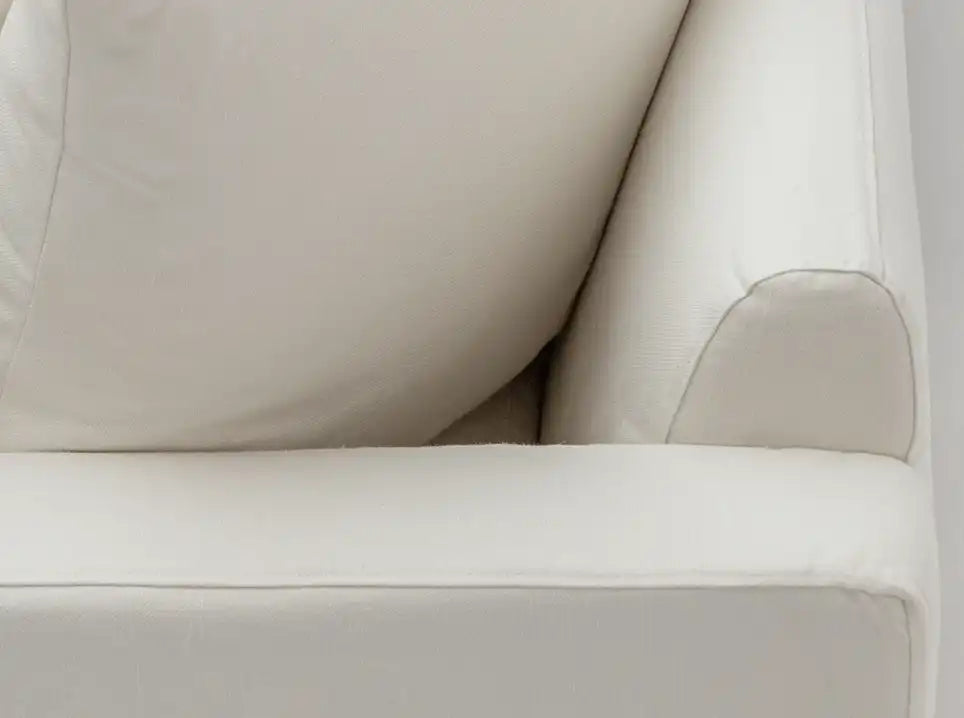 Sloopy slip cover 3-seater sofa white 205cm