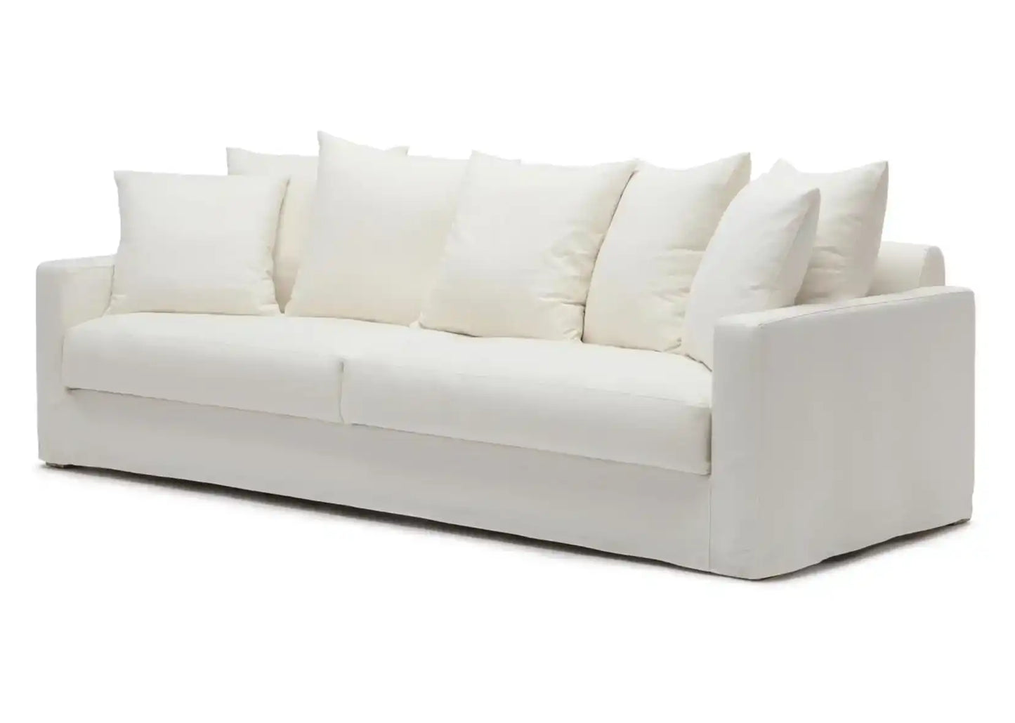 Sloopy slip cover 3-seater sofa white 205cm