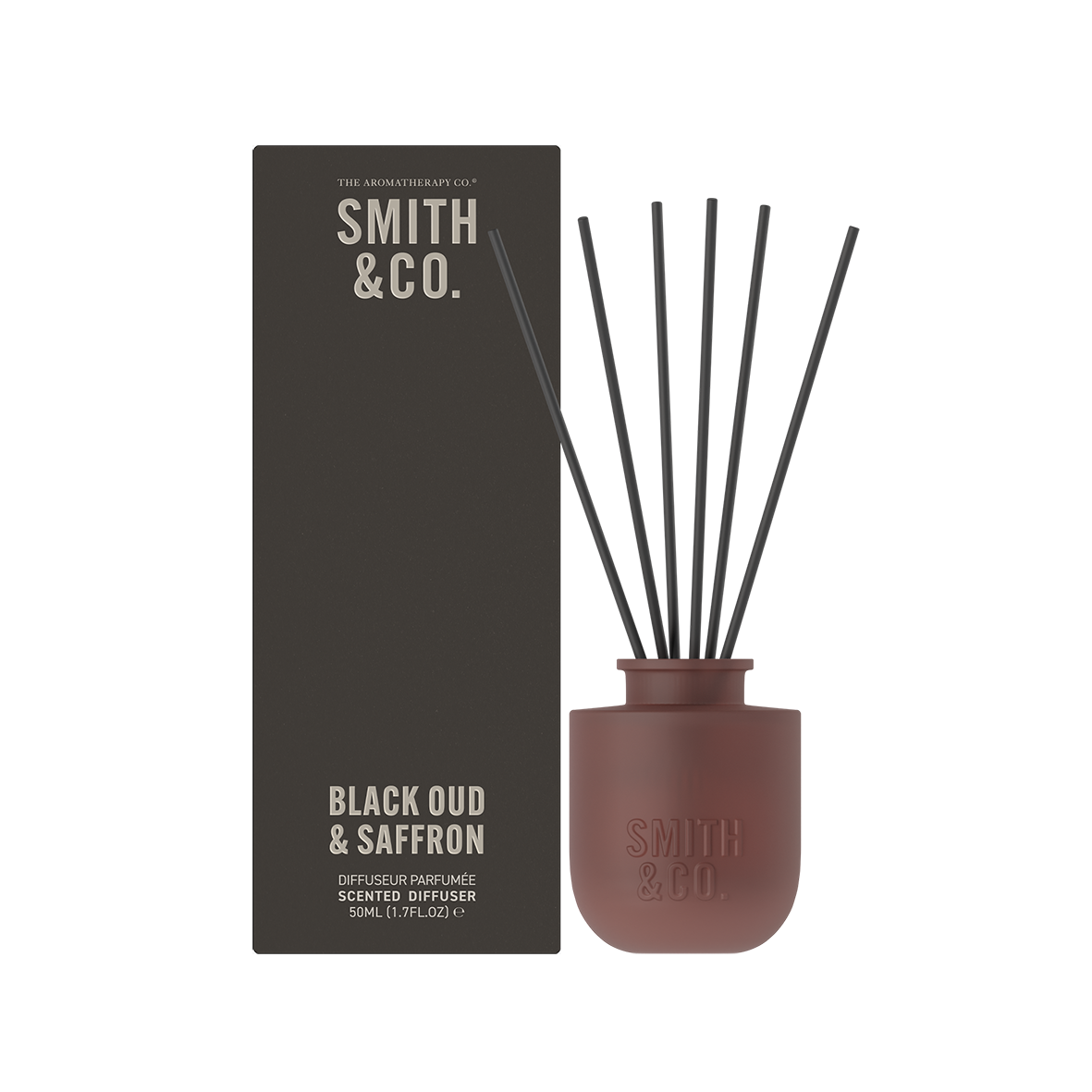Smith & Co mini diffuser black oud & saffron 100ml