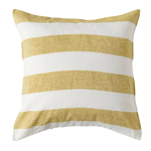 SOW kelp stripe linen cushion cover 50cm