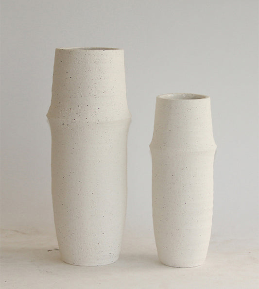 Sonia ceramic vase chalk 45cm