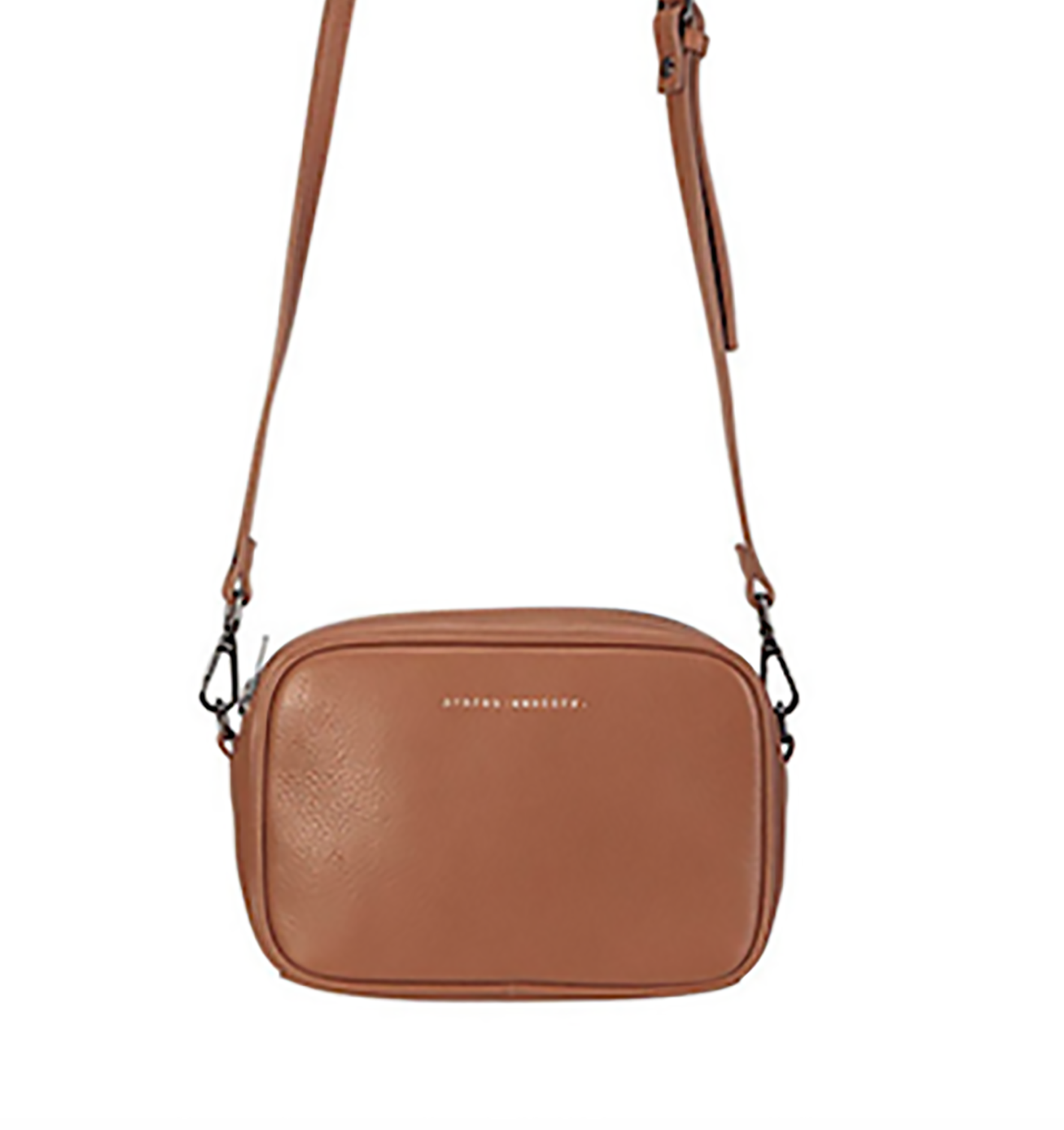 Status Anxiety plunder leather shoulder bag tan