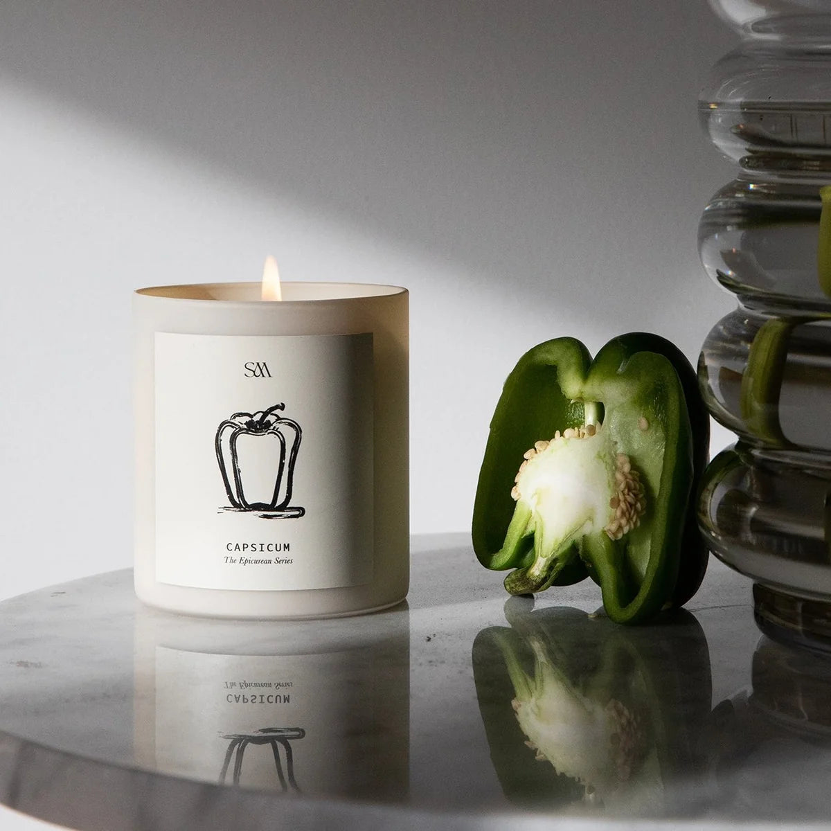Studio McKenna Epicurean series candle - capsicum