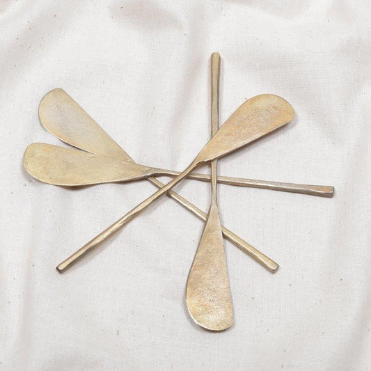 Tapas knife 14cm antique brass