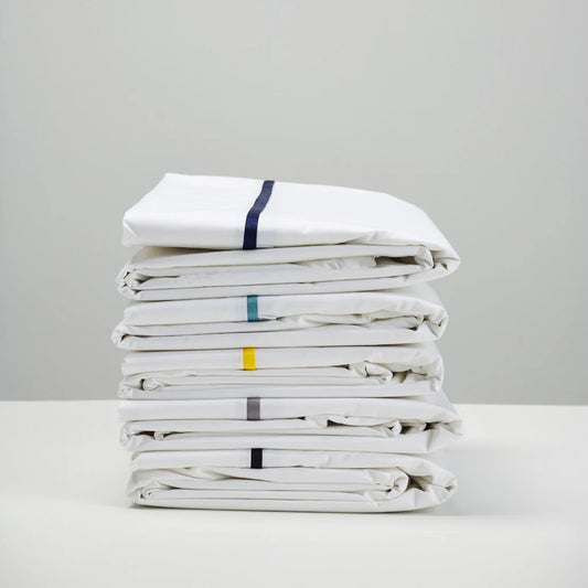 Black tape flat sheet queen