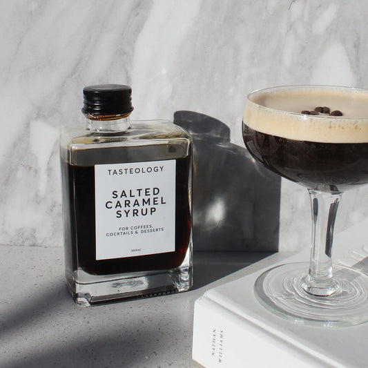 Tasteology salted caramel syrup 300ml
