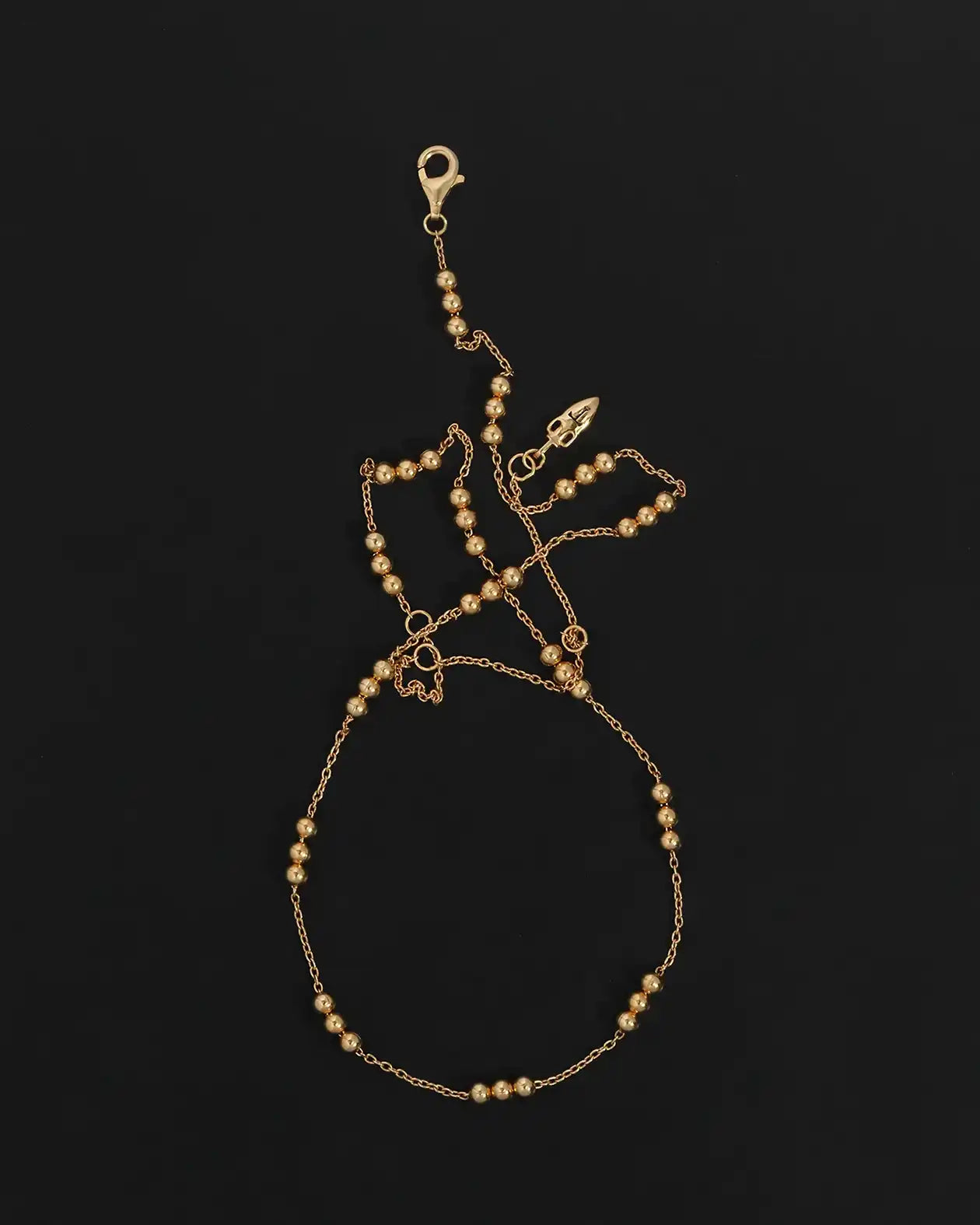 Temple of the Sun Alba station necklace gold