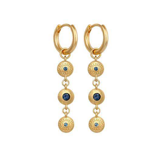 Temple of the Sun Blessing earrings gold