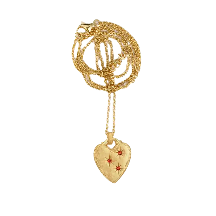Temple of the Sun Etti necklace ruby gold