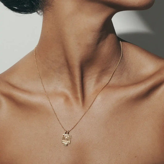 Temple of the Sun Ariadne necklace gold