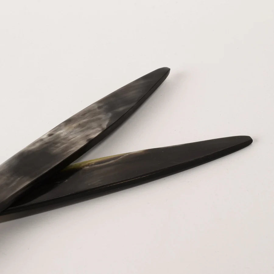 Thin salad server set 30cm