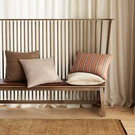 Vinnie cushion cover 40 x 60cm terracotta