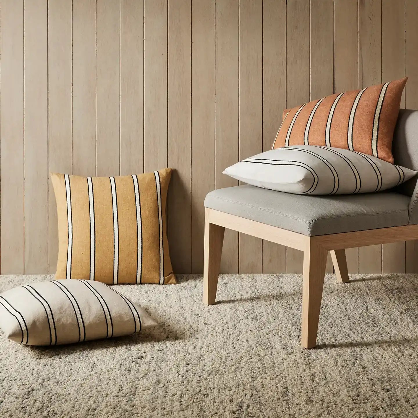 Vinnie cushion cover 40 x 60cm manuka