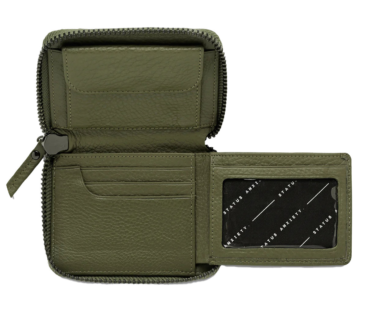 Wayward compact wallet khaki
