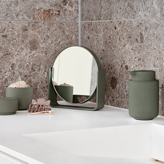 Zone Denmark magnifying table mirror olive