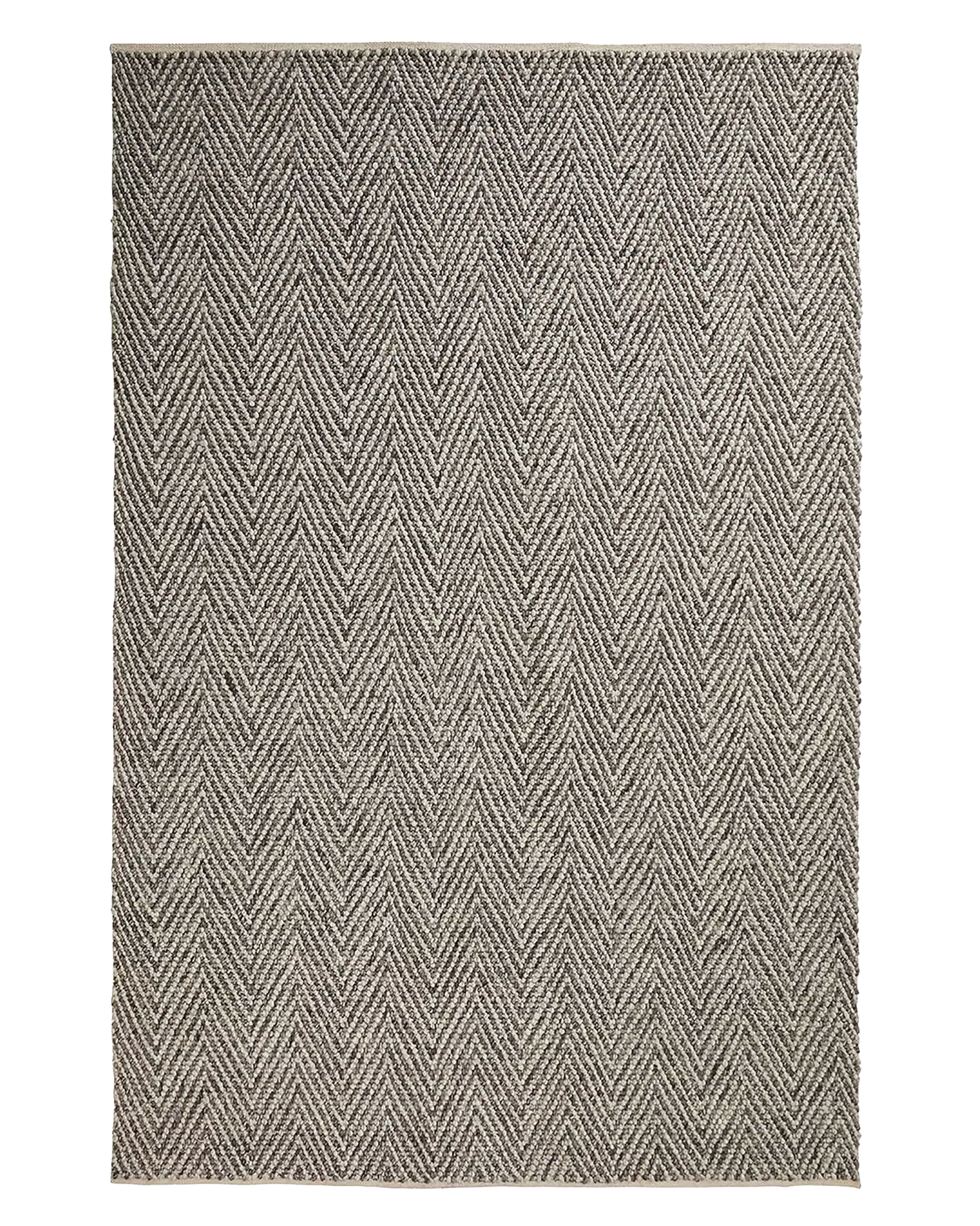 Weave Zambesi wool rug feather