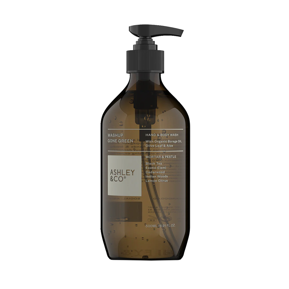 Ashley & Co hand & body wash Gone Green Mortar & Pestle