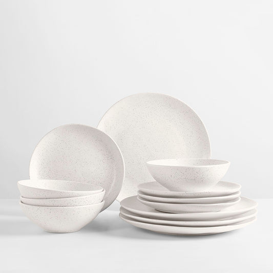 Broste Nordic vanilla dinner plate 26cm