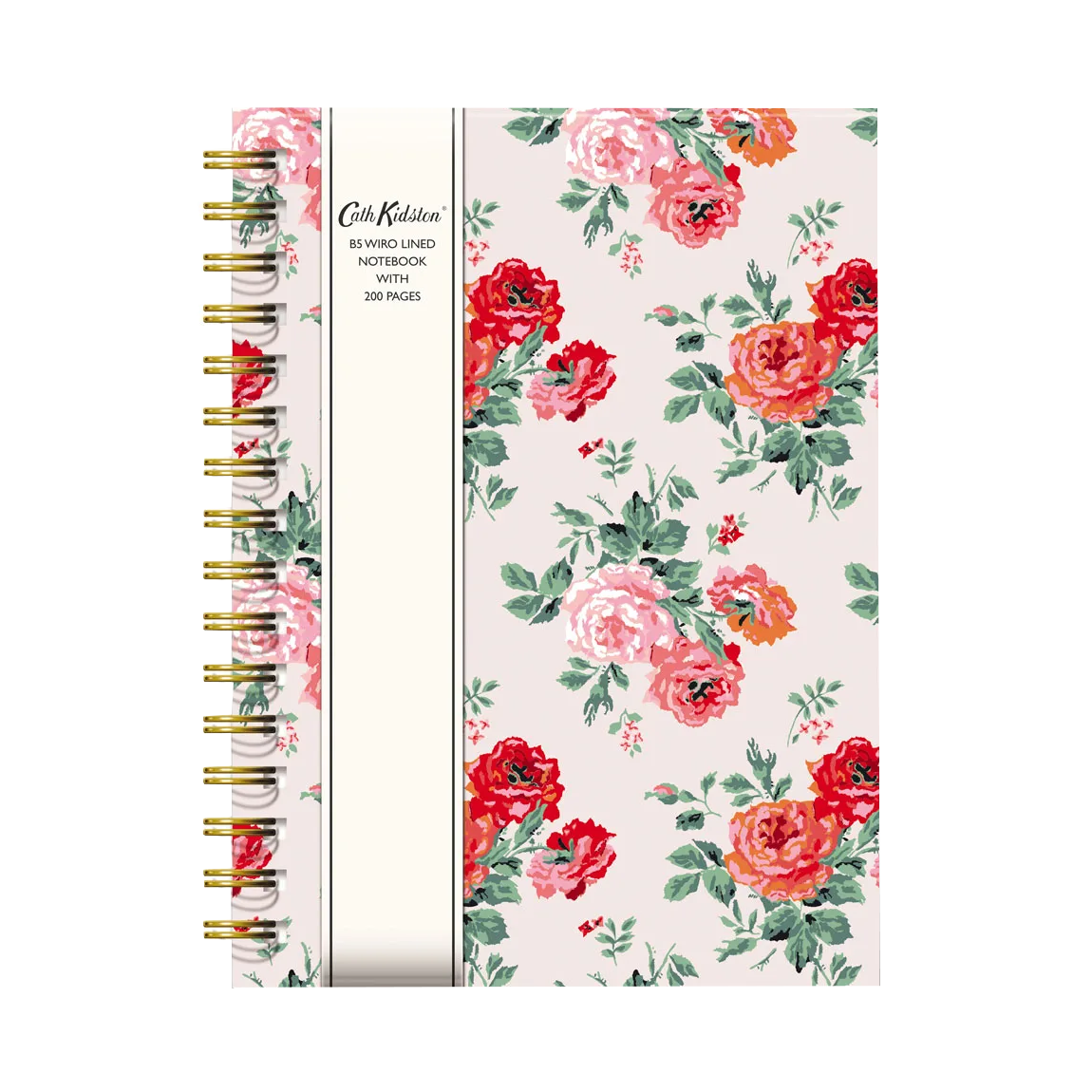 Cath Kidston wiro journal pink florals B5