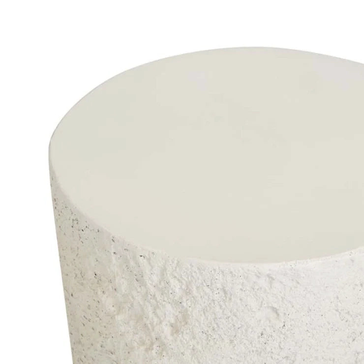 Element concrete & pumice round side table