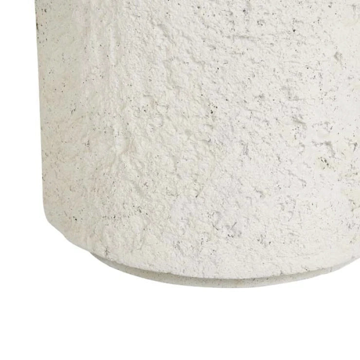 Element concrete & pumice round side table