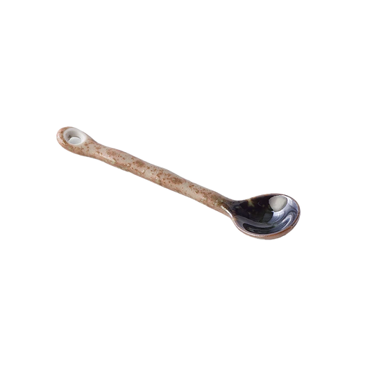 Ceramic glazed spoon 12cm
