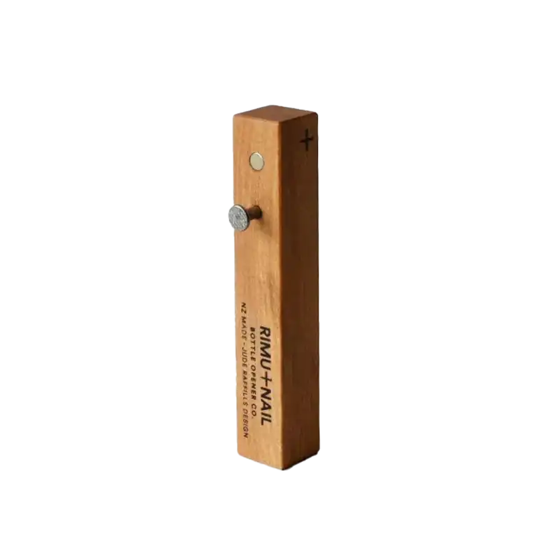 NZ Rimu nail bottle opener