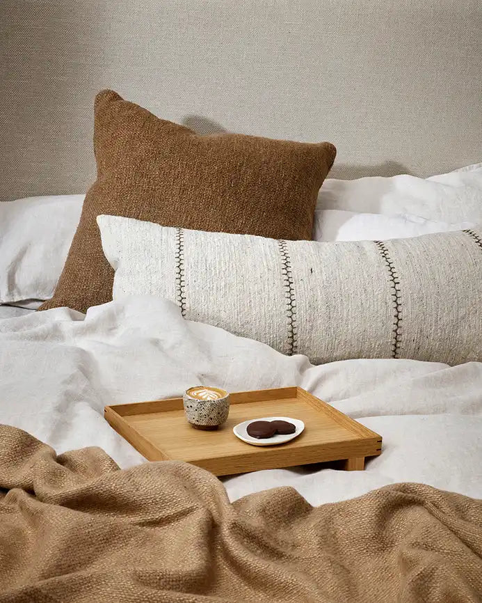 Cyprian cushion cover 40x60cm cocoa