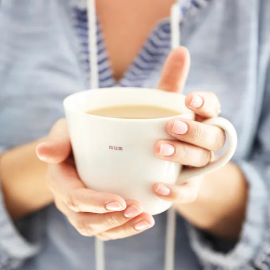Bucket mug 'Super Mum'