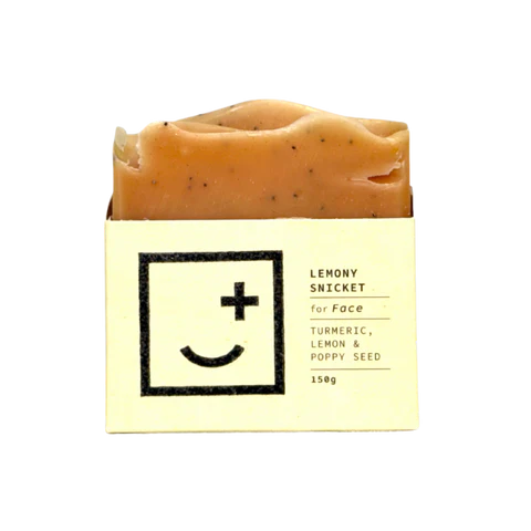 NZ Made lemony snicket facial soap bar