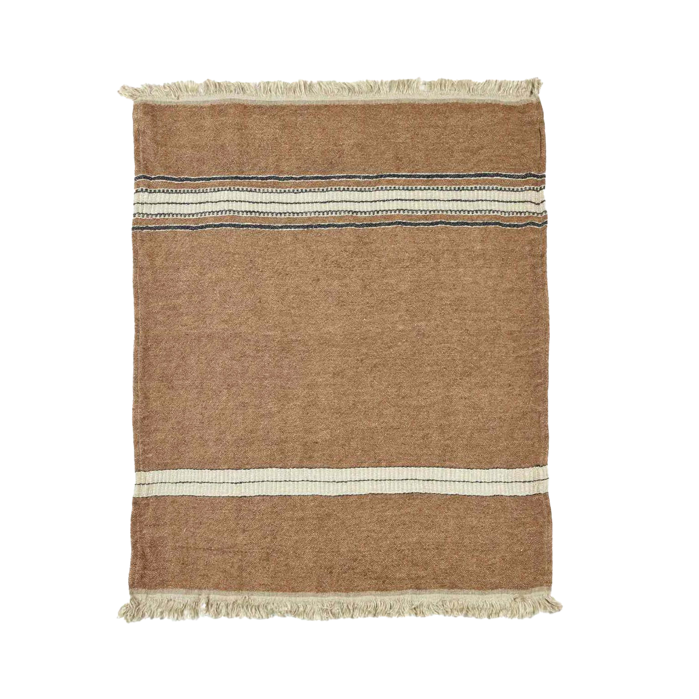Belgian linen hand towel bruges stripe