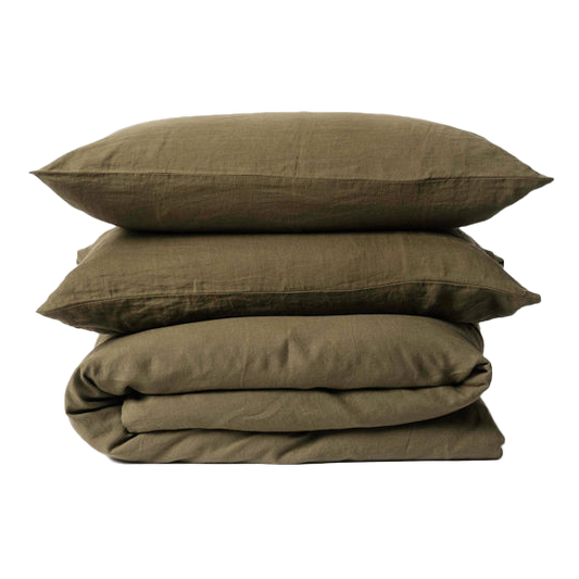 Linen duvet cover ivy