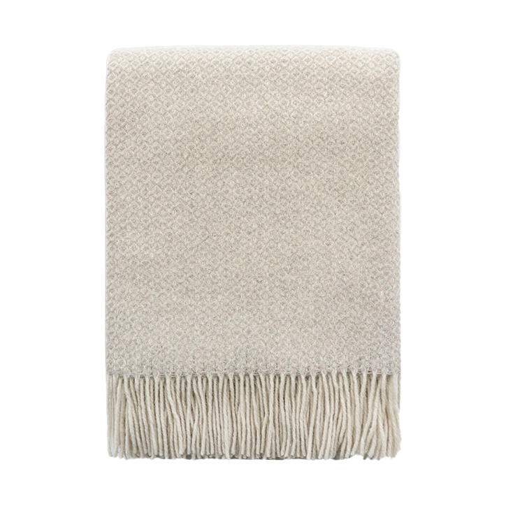 Littano merino blend throw oatmeal 130 x 180cm