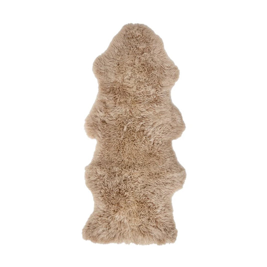 NZ long sheepskin hide 140cm long
